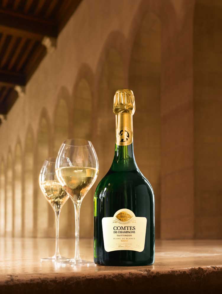 de Champagne Comtes Taittinger champagne |